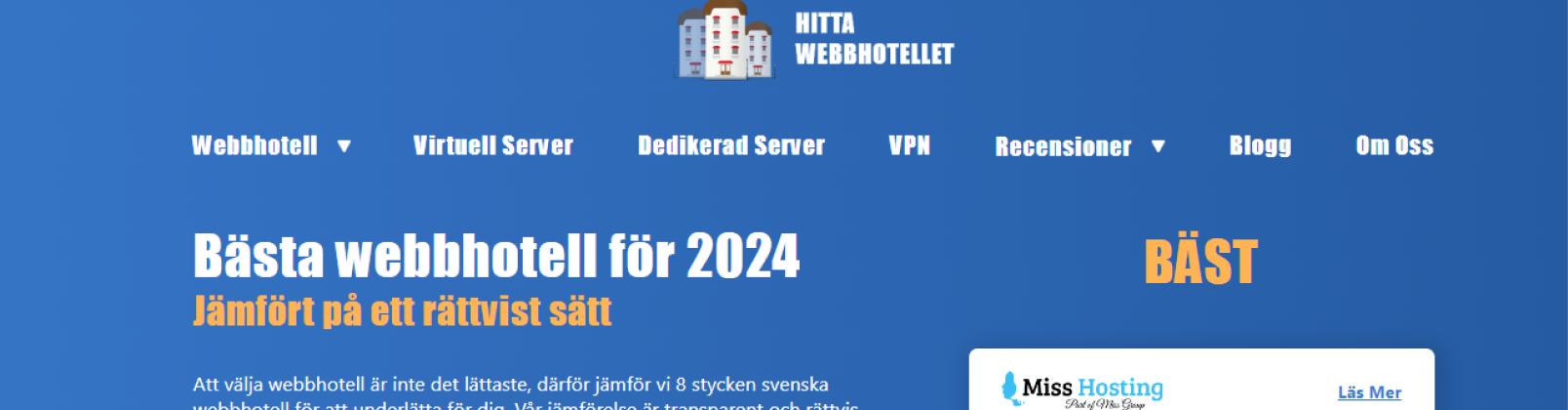 HittaWebbhotellet.se - Tribusoft.se