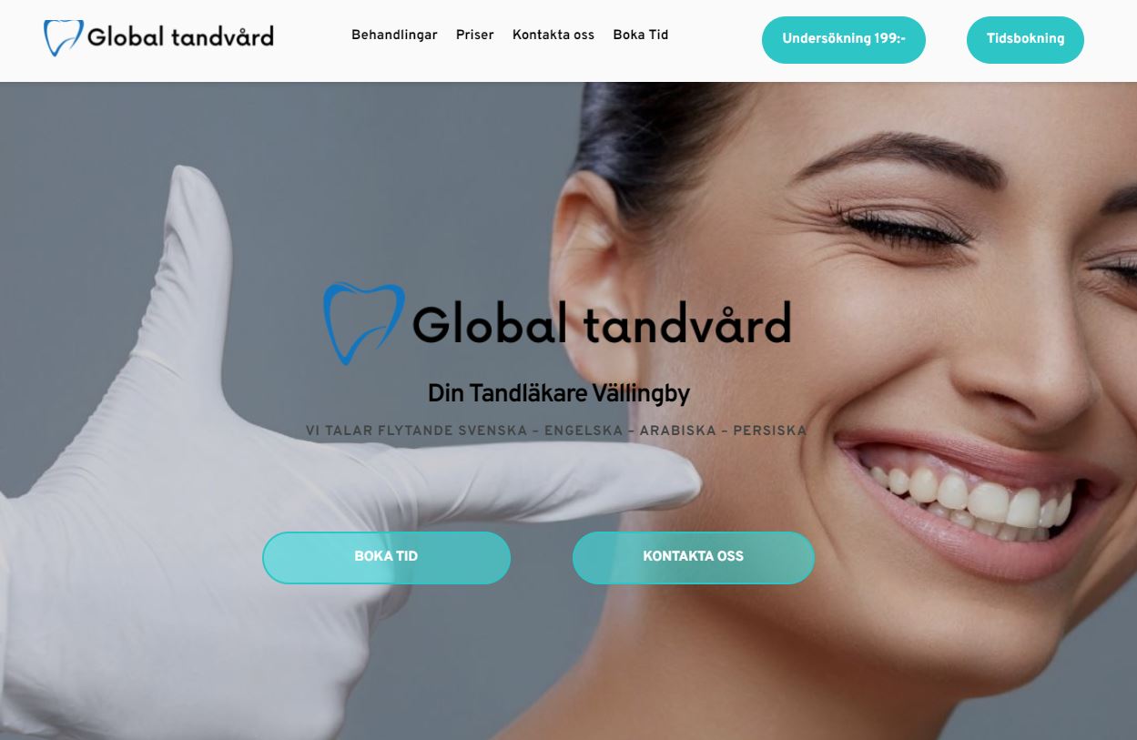 Online marknadsföring för Global Tandvård